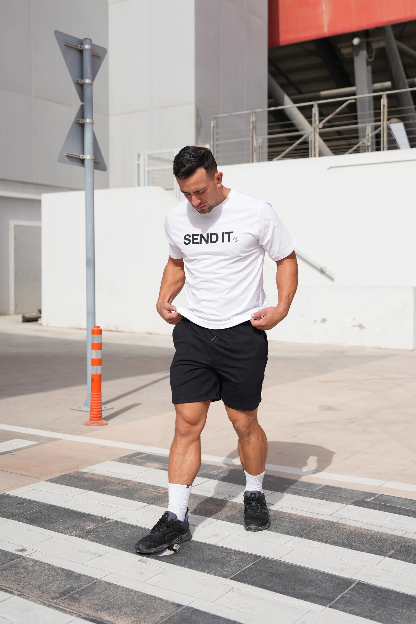 SEND IT® Tee White