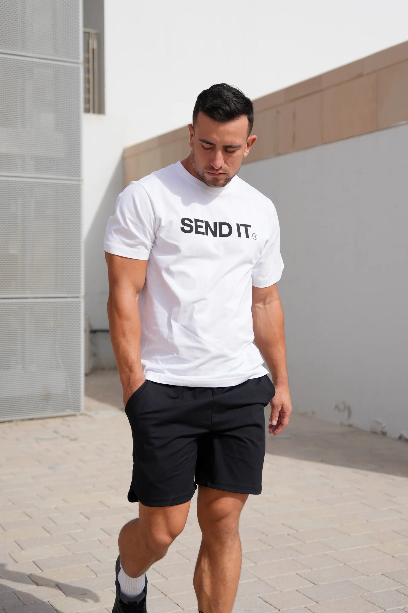 SEND IT® Tee White