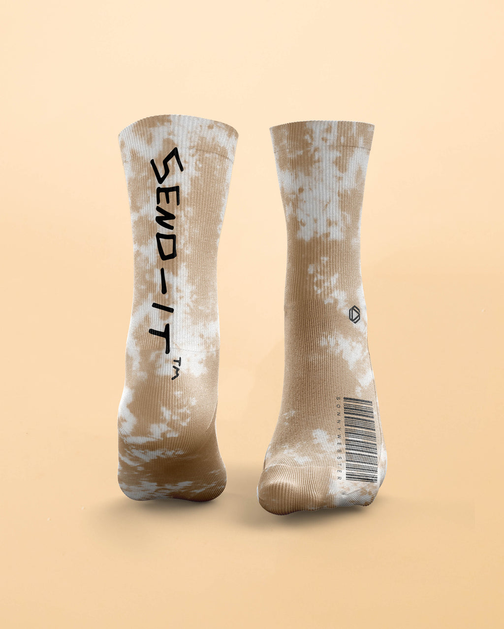 Sand Tie Dye Socks