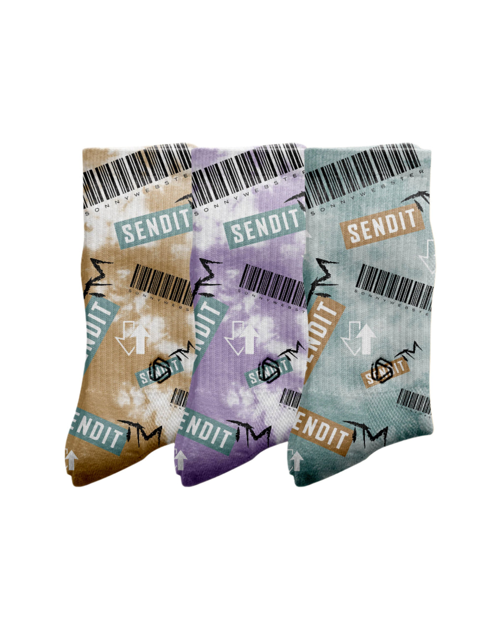 Send It Box Socks [3 Pack]